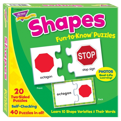 [36008 T] Shapes Fun-to-Know® Puzzles