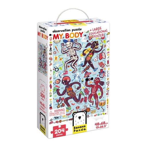 [49047 BP] Observation Puzzle, My Body, Ages 7+