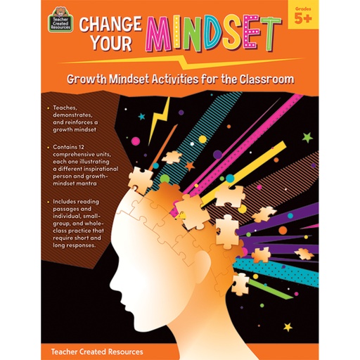 [8311 TCR] Change Your Mindset: Growth Mindset Activities for the Classroom (Grade 5+)