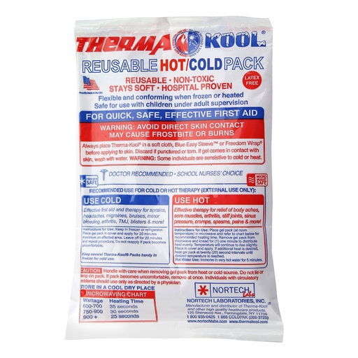 [13463 ACM] Reusable Hot/Cold Pack, 4" x 6", Pack of 12