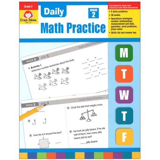 [751 EMC] Daily Math Practice Grade 2