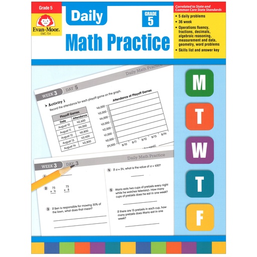 [754 EMC] Daily Math Practice Grade 5