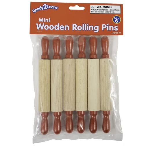 [10116 CE] Mini Wooden Rolling Pins Set of 6