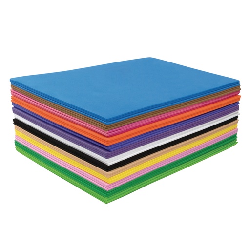 [AC4301 PAC] Assorted 5.5" x 8.5" WonderFoam® Sheets 40 Sheets