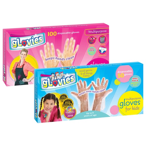 [GLOVIEKIT MKB] Adult & Kids Mulitpurpose Disposable Gloves