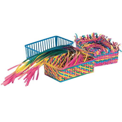 [16003 R] Weaving Baskets Pack of 12