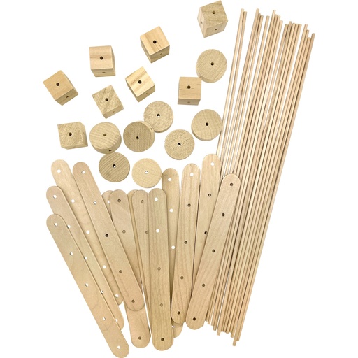 [20950 TCR] STEM Basics: Wood Construction Kit