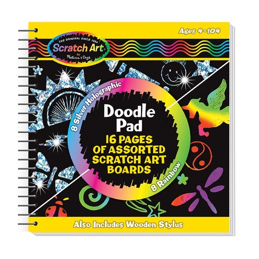 [5947 LCI] Scratch Art® Doodle Pad Book