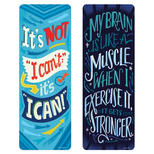 [0446 CTP] What's Your Mindset Motivational Quotes Bookmarks