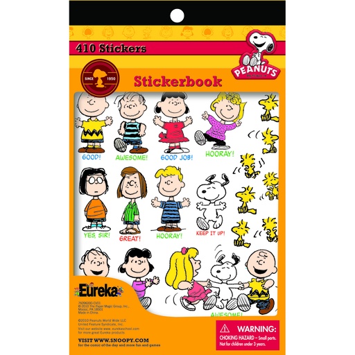 [609600 EU] Peanuts® Sticker Book