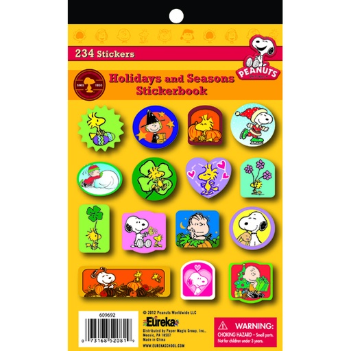 [609692 EU] Peanuts® Seasons and Holidays Sticker Book