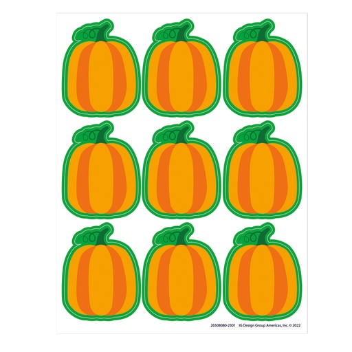 [650808 EU] Fall Pumpkin Giant Stickers