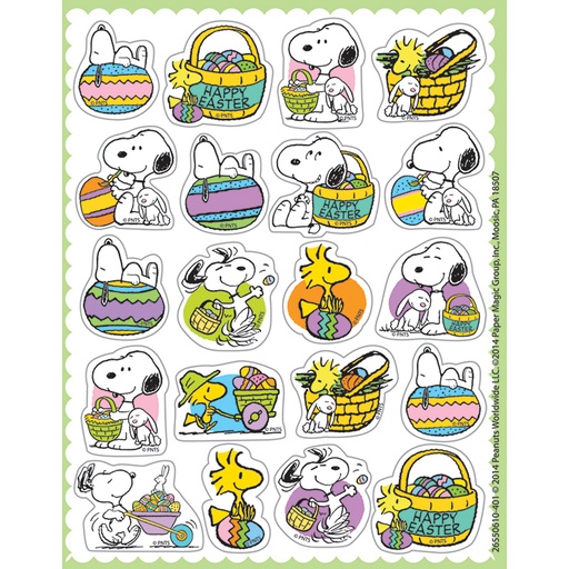 [655061 EU] Peanuts® Easter Theme Stickers