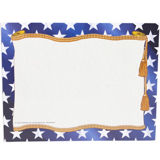 [VA655 H] Stars Border Paper Pack of 50