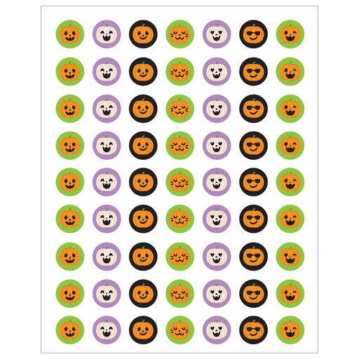 [6946 TCR] Halloween Pumpkins Mini Stickers