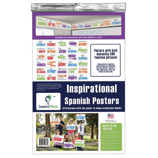 [523CS30S IM] Spanish Card Stock Posters Set of 30