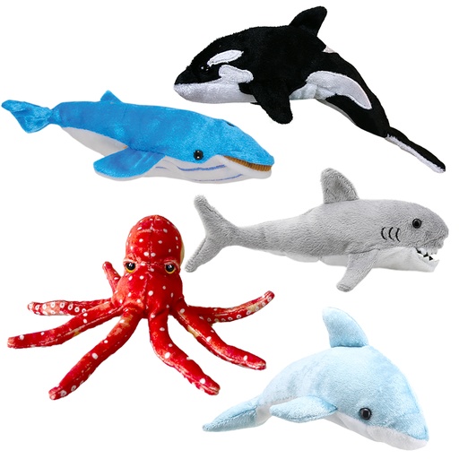 [006822 PUC] Sealife Finger Puppets Set of 6