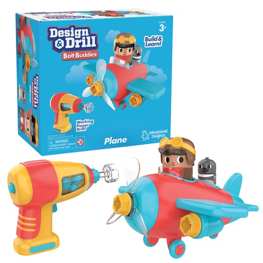 [4136 EI] Design & Drill® Bolt Buddies® Plane