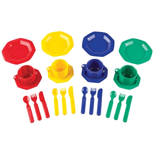 [0294 LER] Pretend & Play® Dish Set 24 Pieces