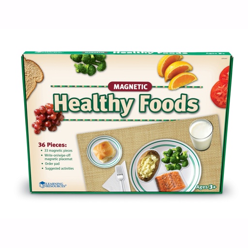 [0497 LER] Pretend & Play® Magnetic Healthy Foods Set