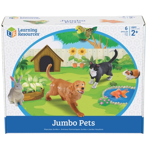 [0688 LER] Jumbo Pets Set of 6