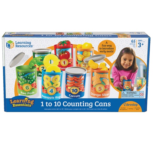 [6800 LER] 1 to 10 Counting Cans