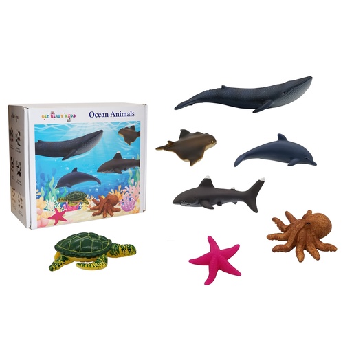 [884 MTB] Ocean Animal Playset 7 Pieces