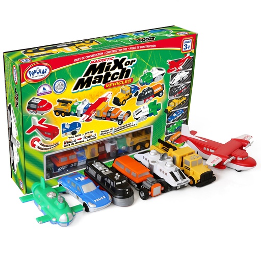 [60313 POP] Magnetic Mix or Match Vehicles Deluxe