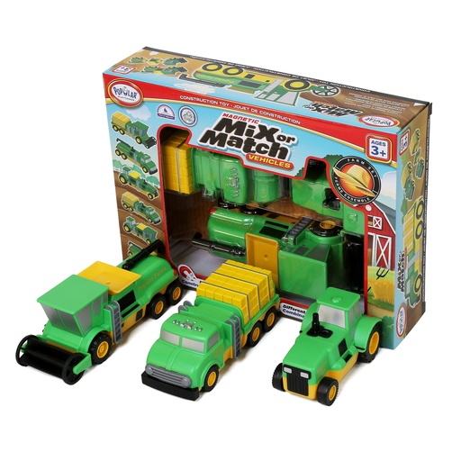 [60321 POP] Farm Magnetic Mix or Match® Vehicles