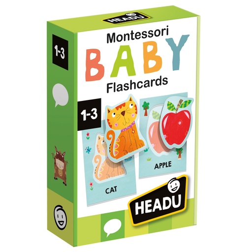 [EN22700 HDU] Montessori Baby Flashcards