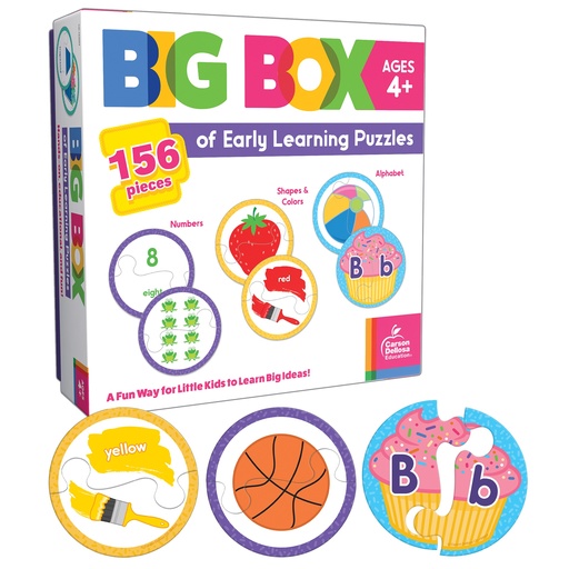 [164004 CD] Big Box of Early Learning Puzzles