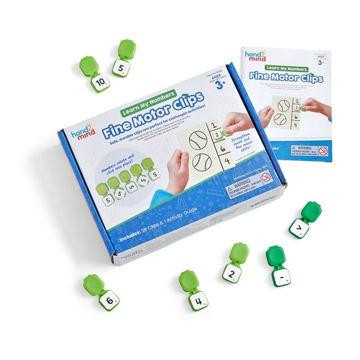 [95381 H2M] Learn My Numbers Fine Motor Clips