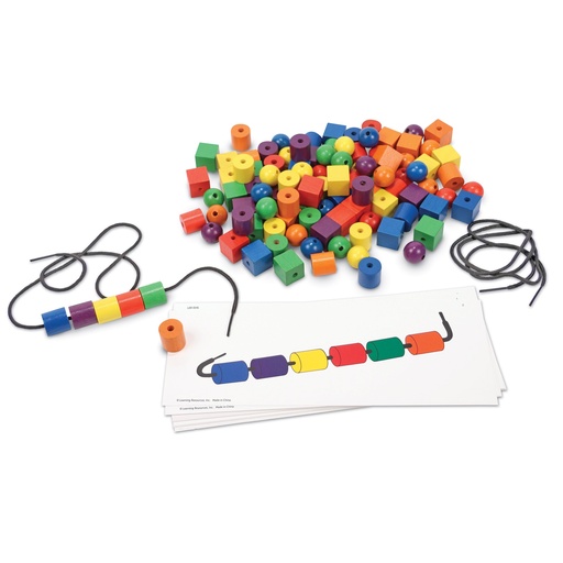 [0139 LER] Beads and Pattern Cards Activity Set