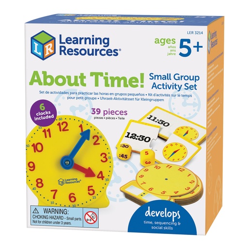 [3214 LER] About Time! Small Group Activity Set