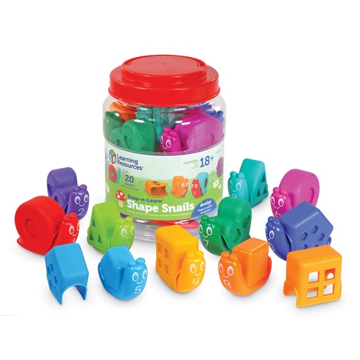 [6722 LER] Snap-N-Learn™ Shape Snails