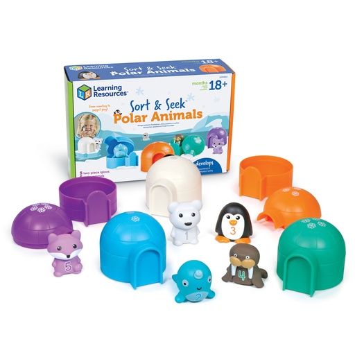 [6811 LER] Sort & Seek Polar Animals