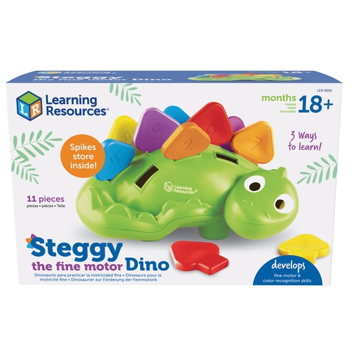 [9091 LER] Steggy the Fine Motor Dino