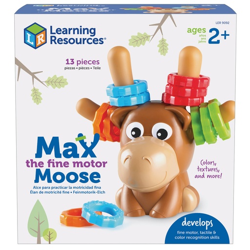 [9092 LER] Max The Fine Motor Moose