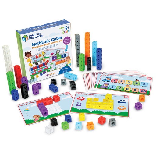 [9335 LER] Mathlink® Cubes Preschool Math Activity Set