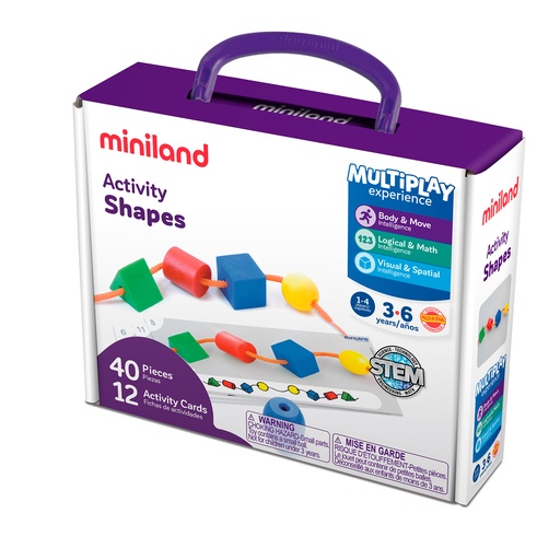 [31783 MIN] Activity Shapes Giant Beads and Laces Set