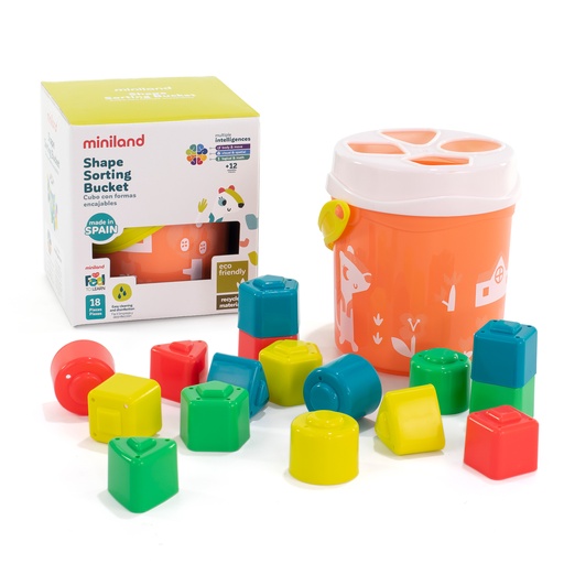 [97342 MIN] Feel to Learn: Shape Sorting Bucket