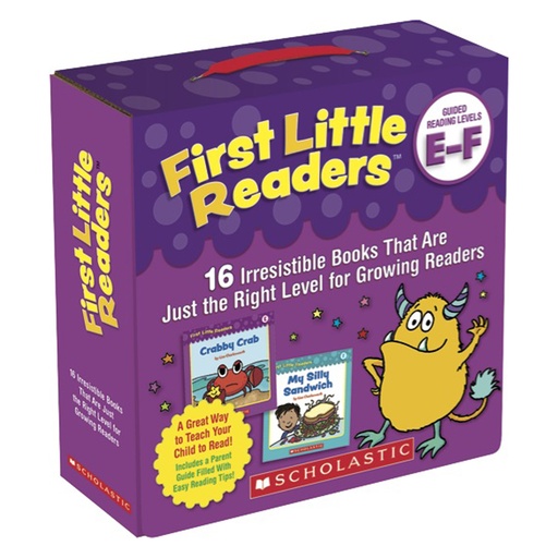 [825657 SC] First Little Readers Parent Pack: Guided Reading Levels E & F