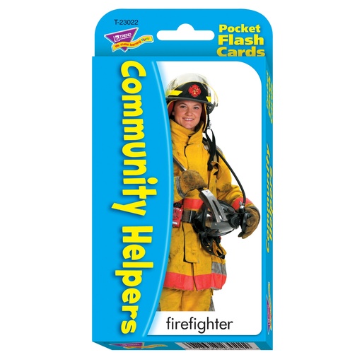 [23022 T] Community Helpers Pocket Flash Cards