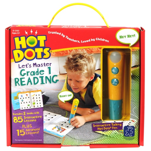 [2392 EI] Hot Dots® Jr Let's Master Grade 1 Reading