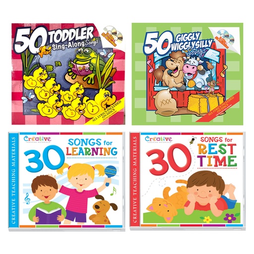 [CTM2019 PBS] Children's Music CD Bundle Set 1 of 6 CDs