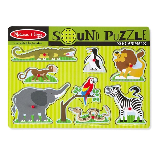 [727 LCI] Zoo Animals Sound Puzzle