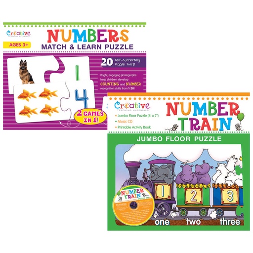 [CTM2032 PBS] Numbers Puzzle Bundle Set of 2