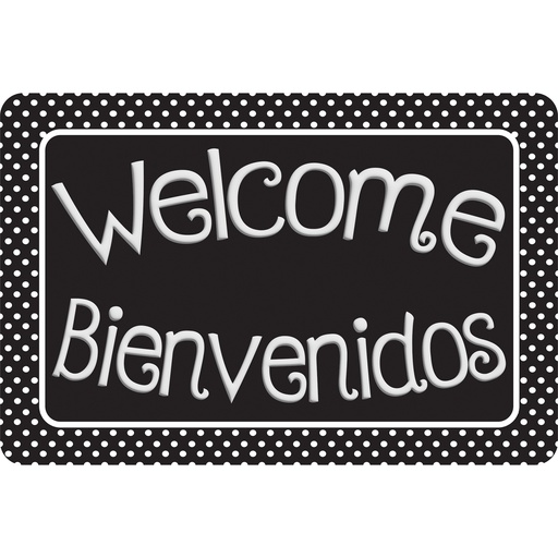 [91529 ASH] Bienvenidos Welcome Mat 15.5" x 23.5"