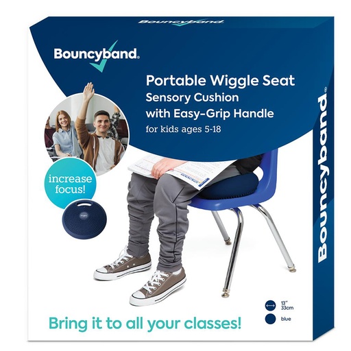 [AWSHABU BB] Blue Portable Wiggle Seat Sensory Cushion