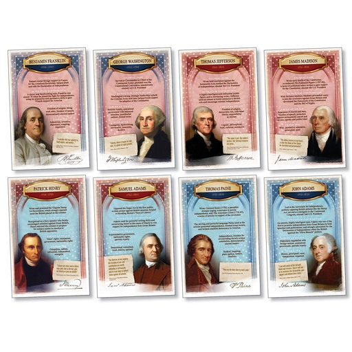 [3075 NS] America's Founders Bulletin Board Set